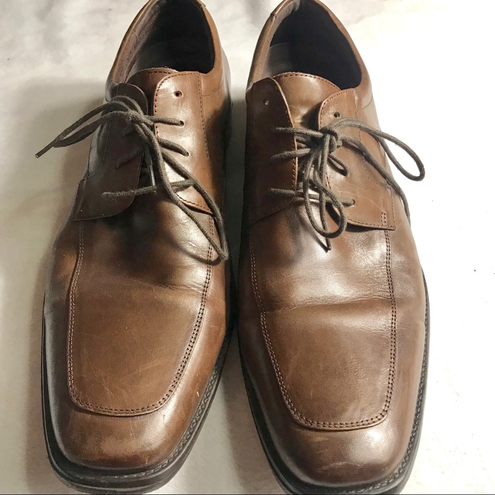 Banana Republic brown leather dress shoes sz 12m